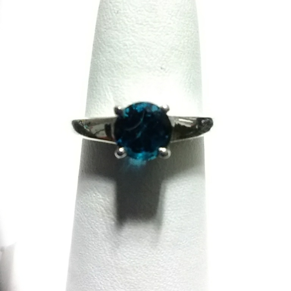 London Blue Topaz Ring